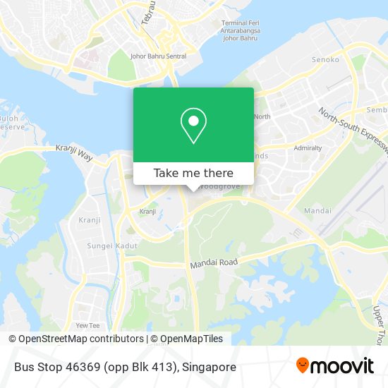 Bus Stop 46369 (opp Blk 413) map