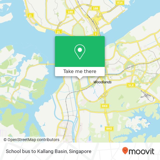 School bus to Kallang Basin map