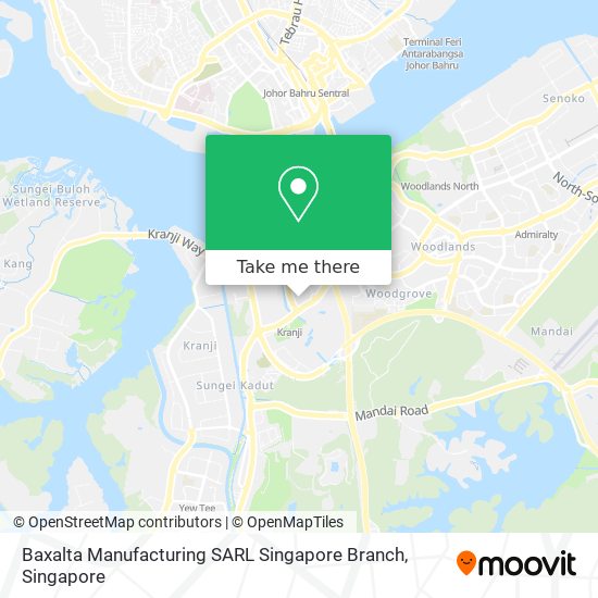 Baxalta Manufacturing SARL Singapore Branch地图