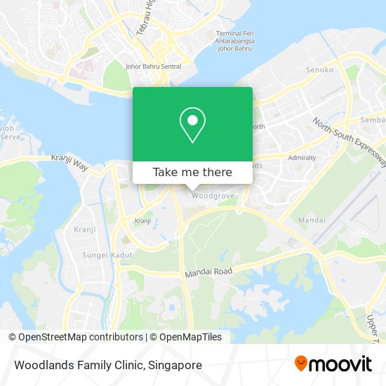 Woodlands Family Clinic地图