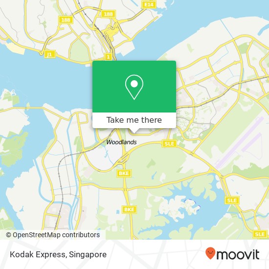 Kodak Express map