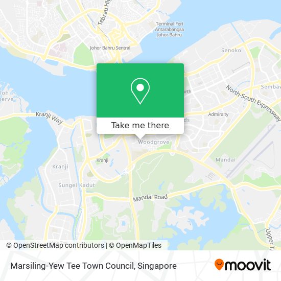 Marsiling-Yew Tee Town Council map