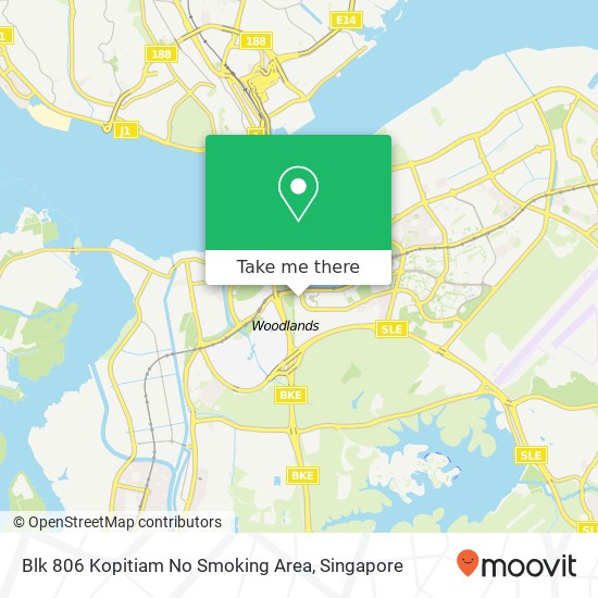 Blk 806 Kopitiam No Smoking Area map