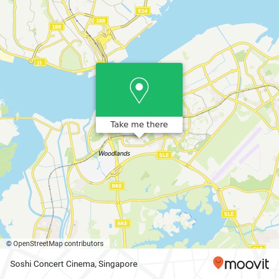 Soshi Concert Cinema map