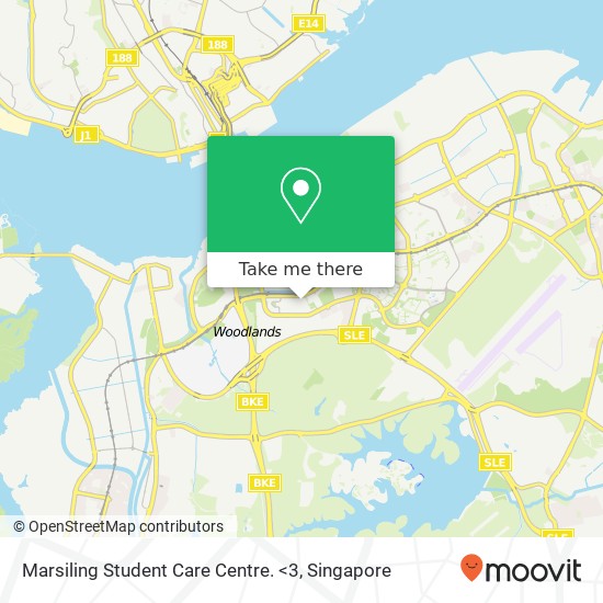 Marsiling Student Care Centre. <3 map