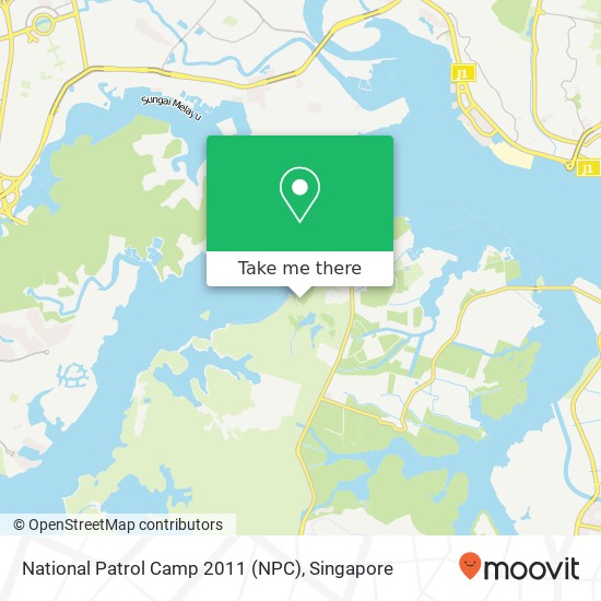 National Patrol Camp 2011 (NPC) map