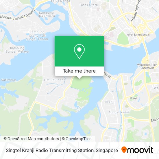 Singtel Kranji Radio Transmitting Station map