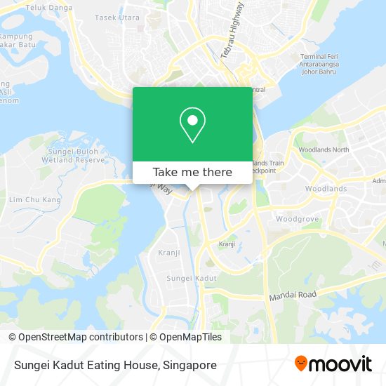 Sungei Kadut Eating House map
