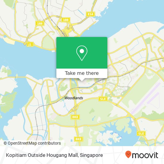 Kopitiam Outside Hougang Mall map