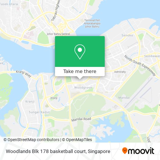 Woodlands Blk 178 basketball court地图