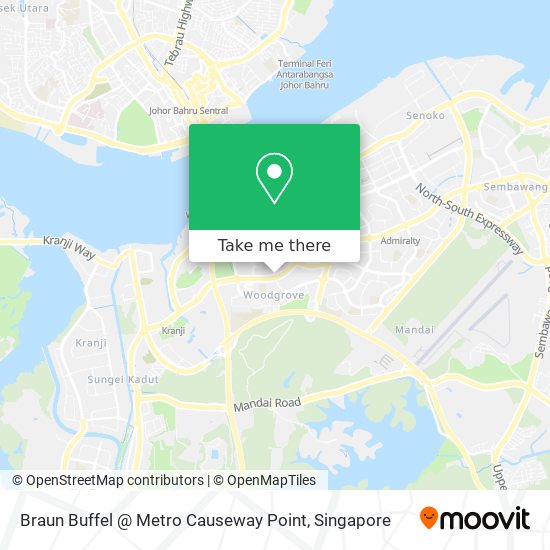 Braun Buffel @ Metro Causeway Point map