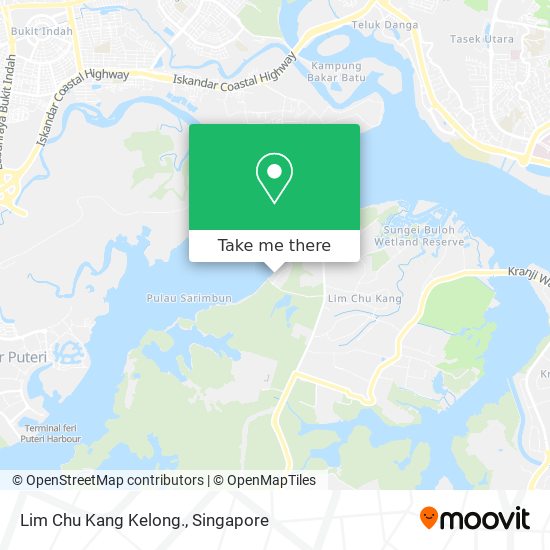 Lim Chu Kang Kelong. map