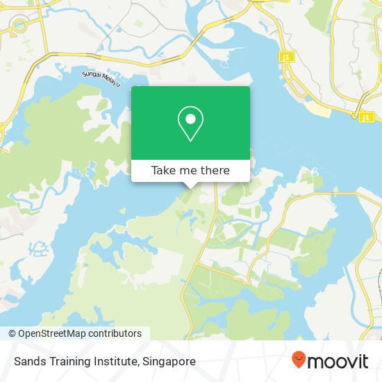 Sands Training Institute map