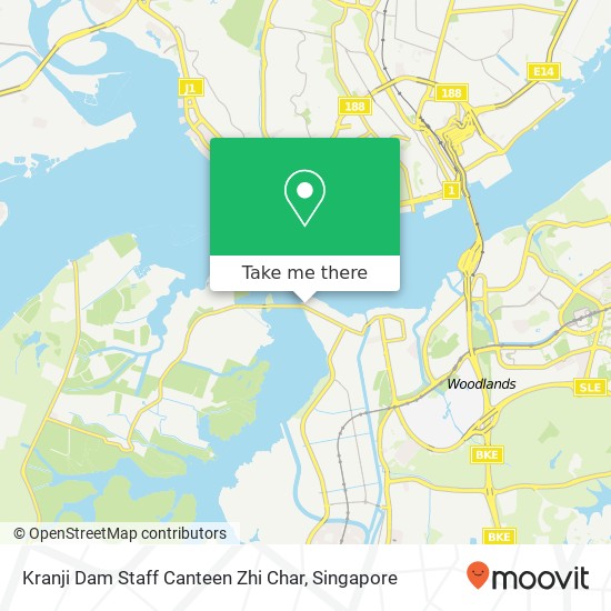 Kranji Dam Staff Canteen Zhi Char map