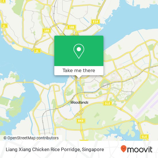 Liang Xiang Chicken Rice Porridge map