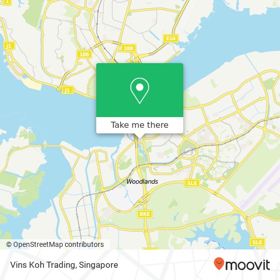 Vins Koh Trading map