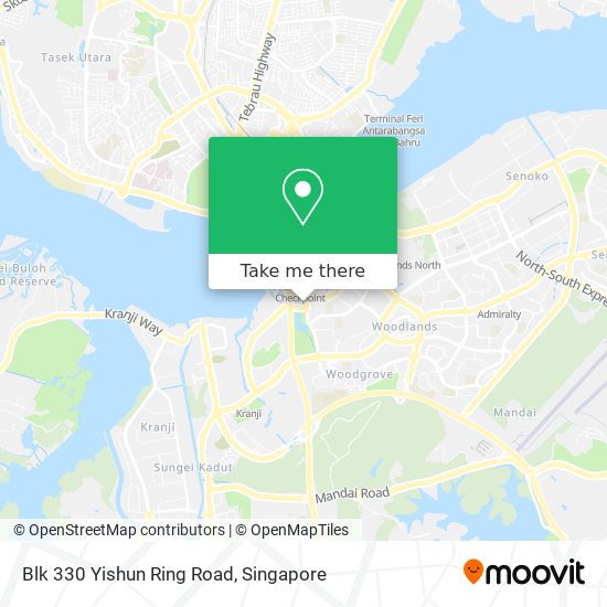 Blk 330 Yishun Ring Road map