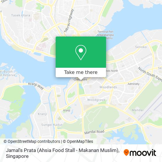 Jamal's Prata (Ahsia Food Stall - Makanan Muslim)地图