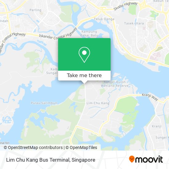 Lim Chu Kang Bus Terminal地图