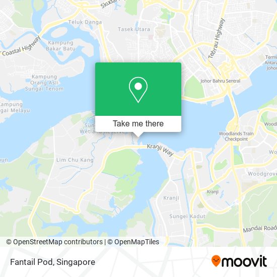 Fantail Pod map