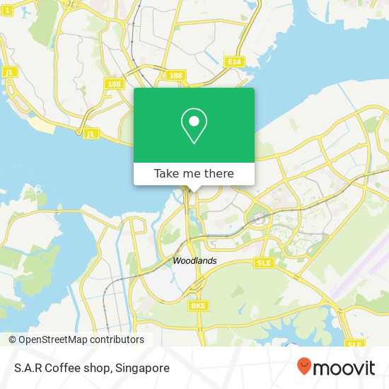 S.A.R Coffee shop map