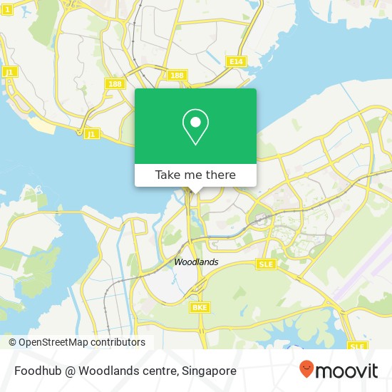 Foodhub @ Woodlands centre map