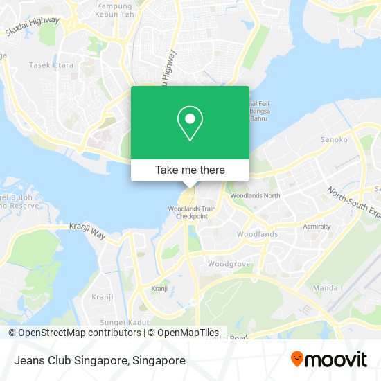 Jeans Club Singapore地图