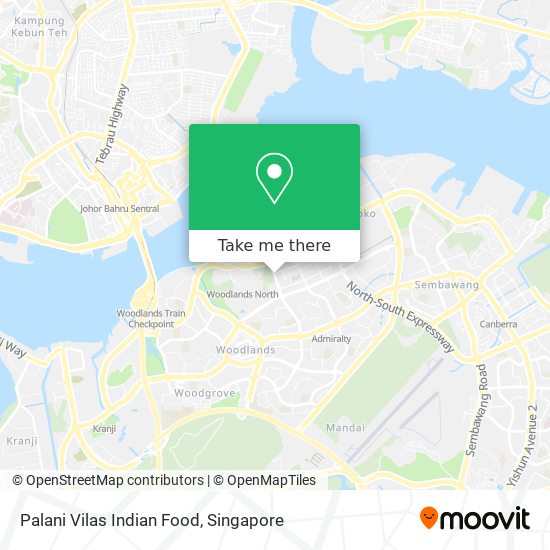 Palani Vilas Indian Food地图