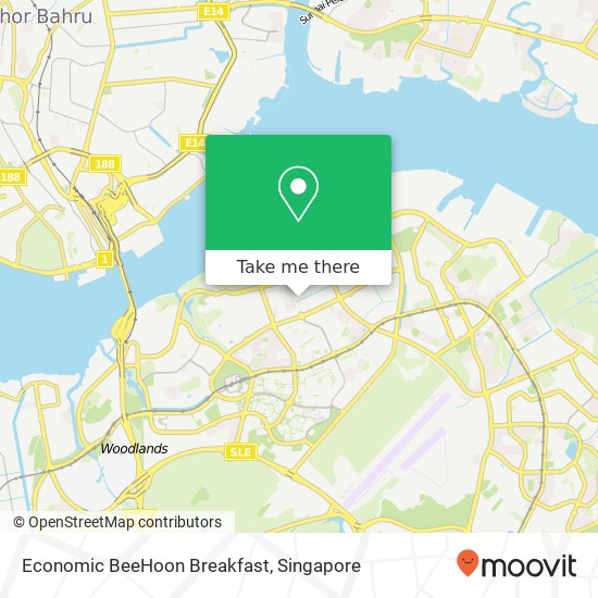 Economic BeeHoon Breakfast map