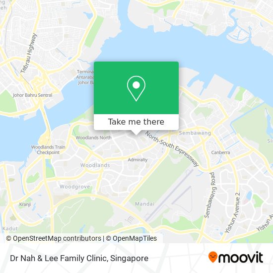 Dr Nah & Lee Family Clinic map