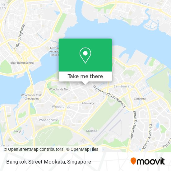 Bangkok Street Mookata map