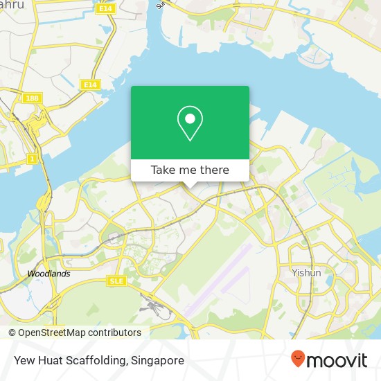 Yew Huat Scaffolding map