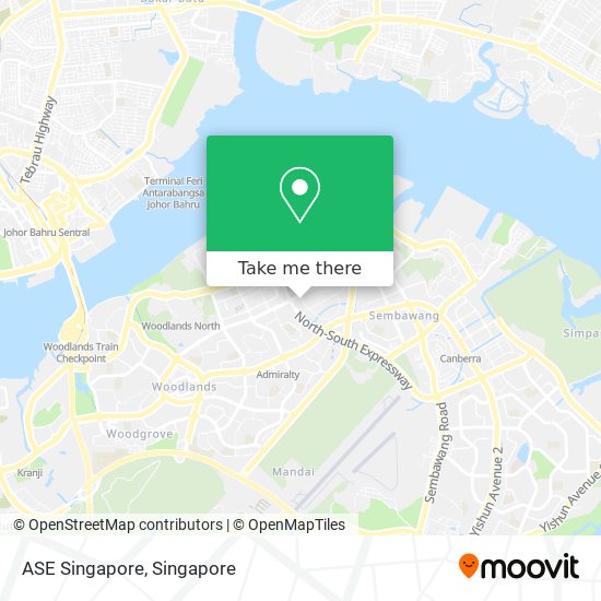 ASE Singapore地图