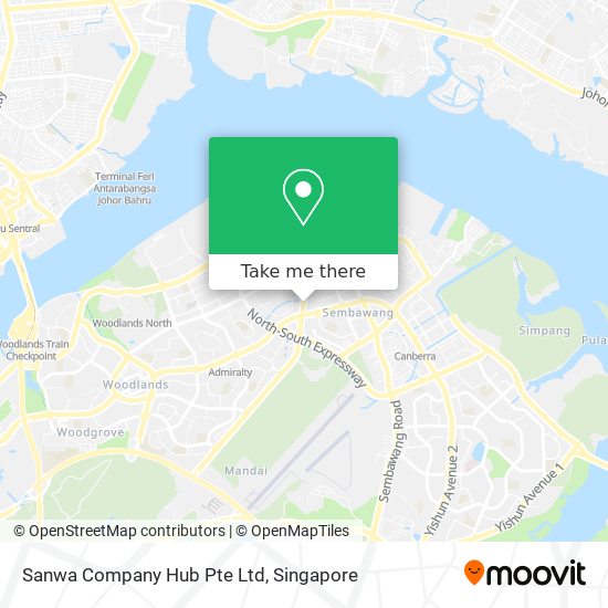 Sanwa Company Hub Pte Ltd map