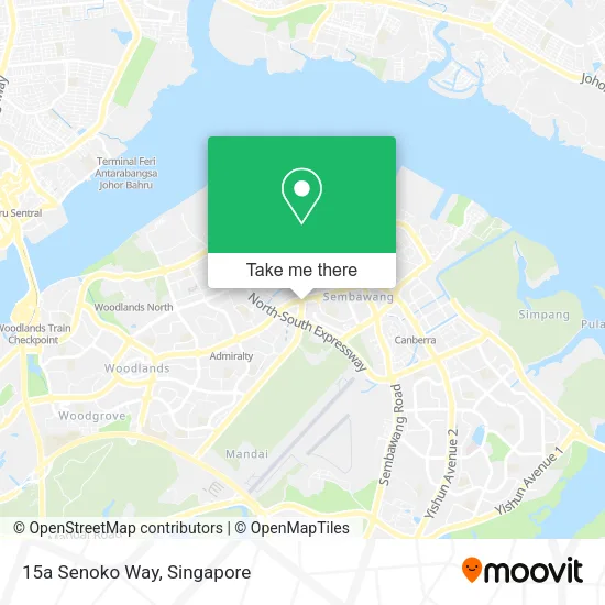 15a Senoko Way map