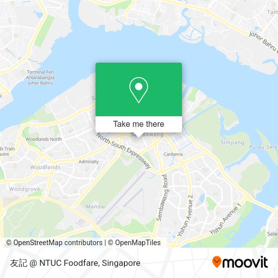 友記 @ NTUC Foodfare地图