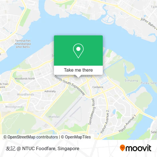 友記 @ NTUC Foodfare地图