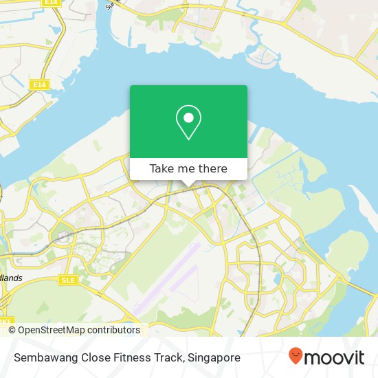 Sembawang Close Fitness Track map