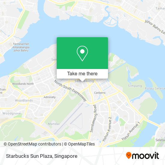 Starbucks Sun Plaza map