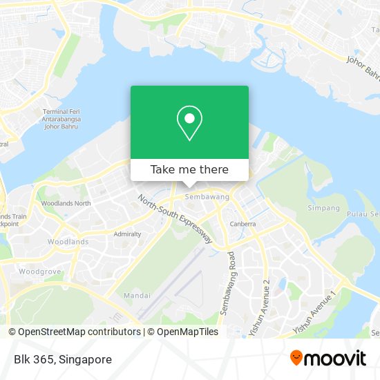 Blk 365 map