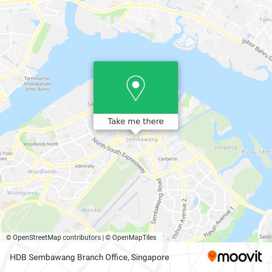 HDB Sembawang Branch Office地图