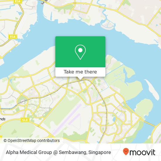 Alpha Medical Group @ Sembawang map