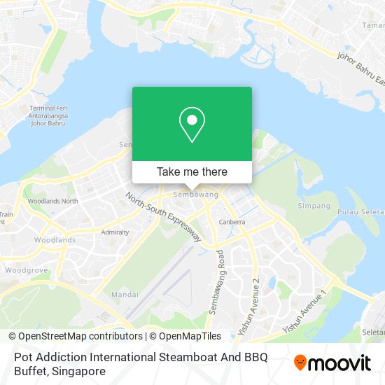 Pot Addiction International Steamboat And BBQ Buffet地图
