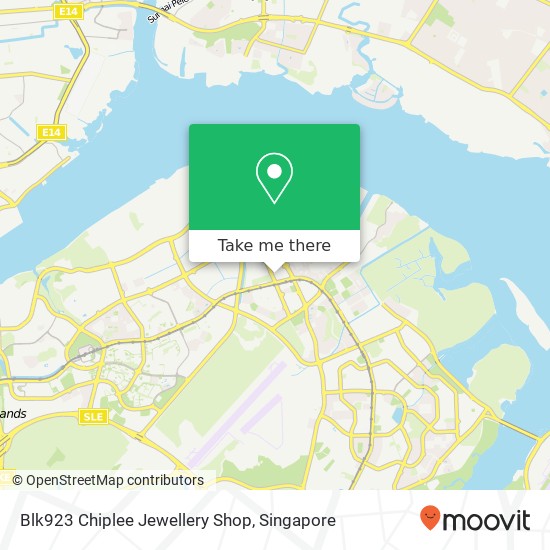 Blk923 Chiplee Jewellery Shop map