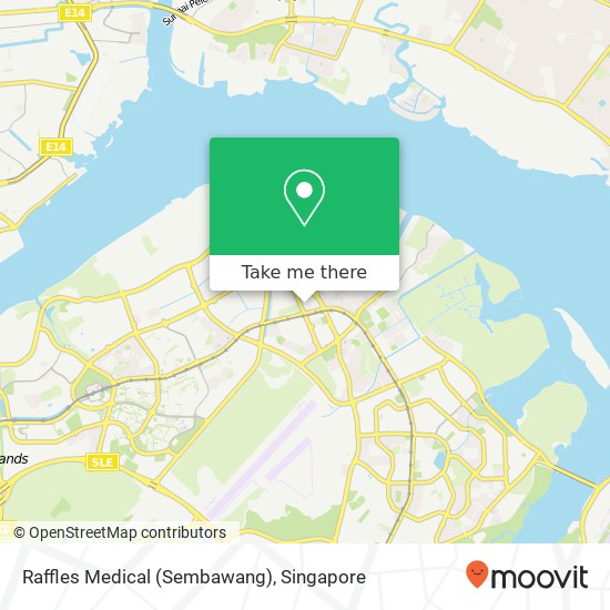 Raffles Medical (Sembawang)地图