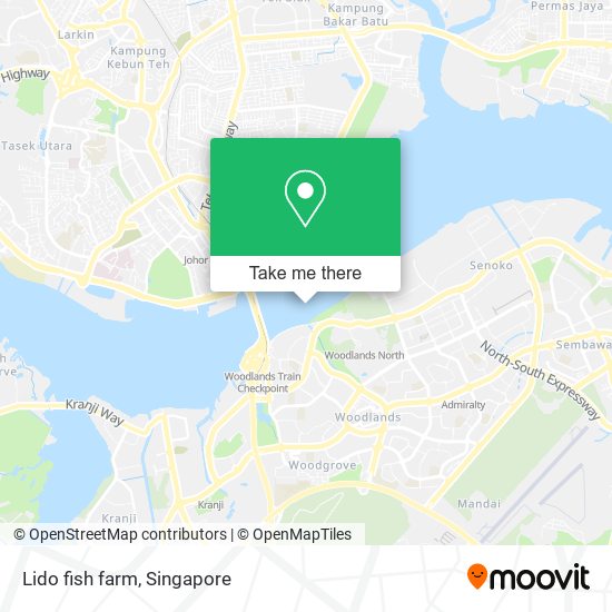 Lido fish farm map