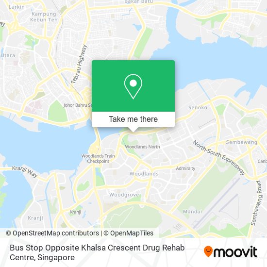 Bus Stop Opposite Khalsa Crescent Drug Rehab Centre map