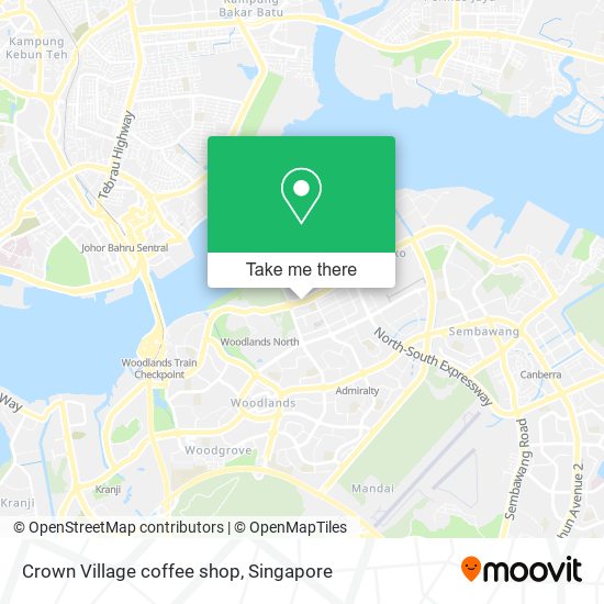 Crown Village coffee shop地图