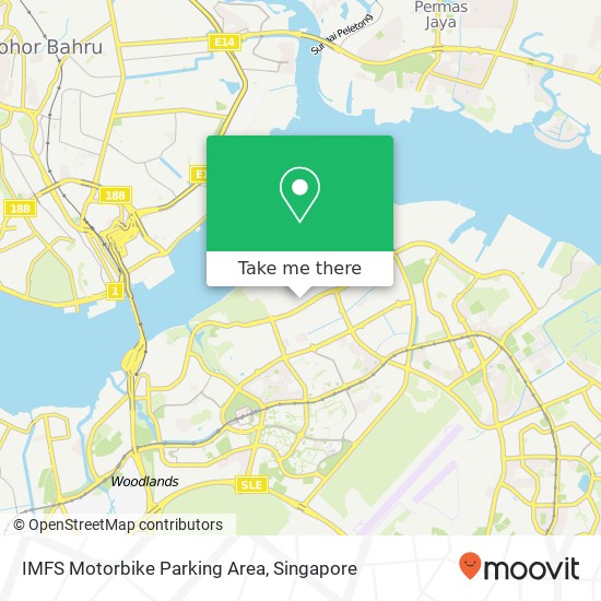 IMFS Motorbike Parking Area map