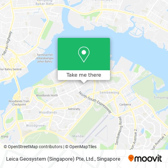 Leica Geosystem (Singapore) Pte, Ltd. map